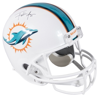 Frank Gore Autographed Miami Dophins Riddell Full-Sized Replica Helmet (Schwartz)